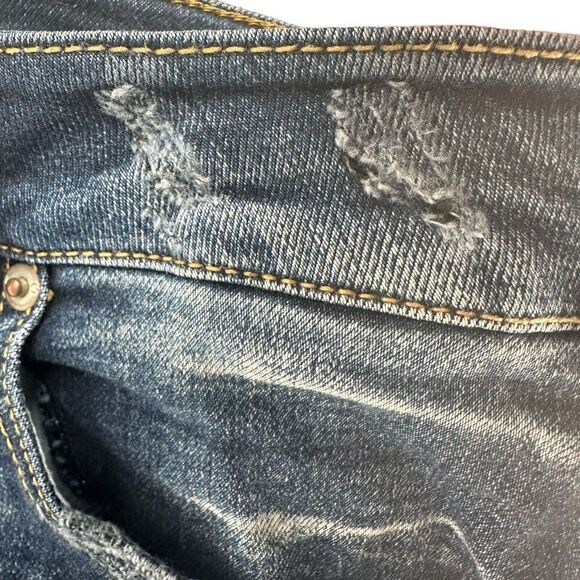 KanCan Jeans Womens Size 31 Waist Blue Stretch Denim Skinny Leg Mid Rise Classic - Picture 11 of 13